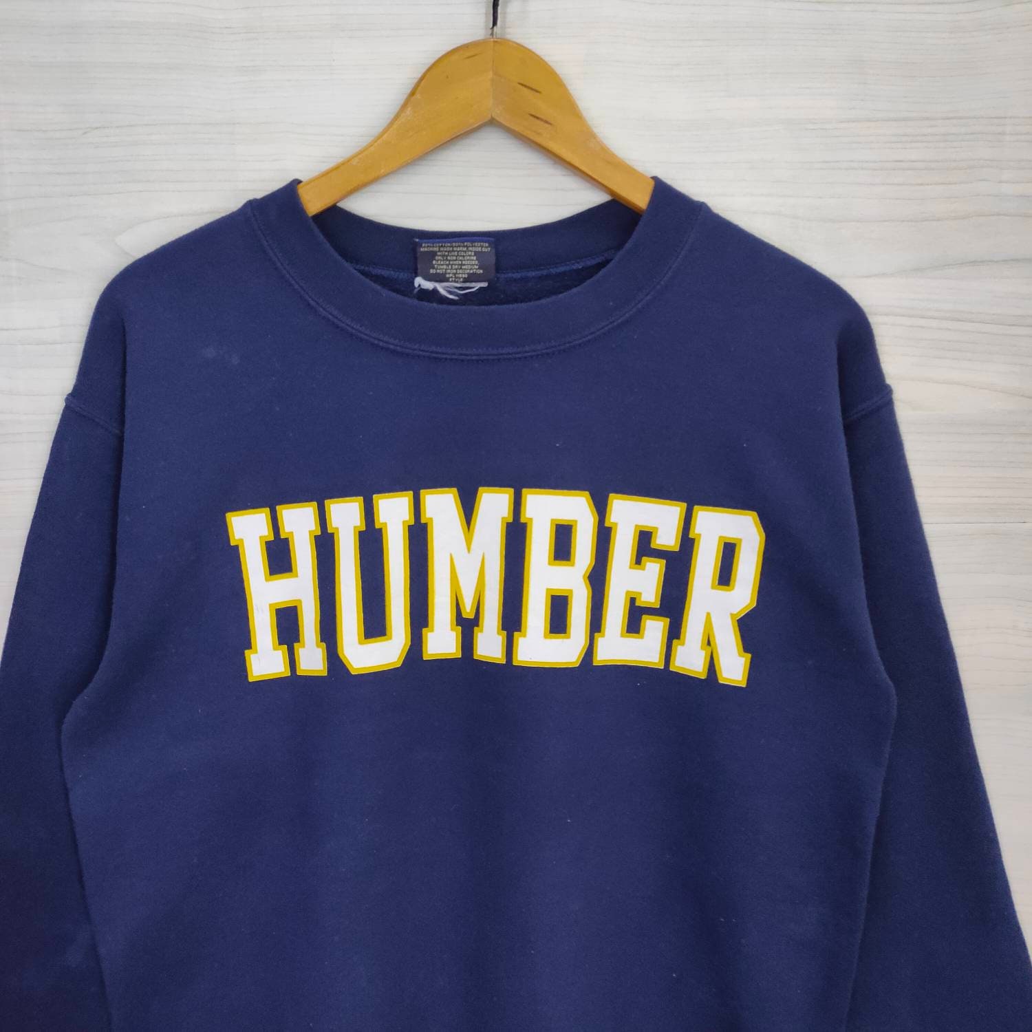 Y2K Humber College Sweatshirt Small Vintage MV Sport Sweater Jumper ...