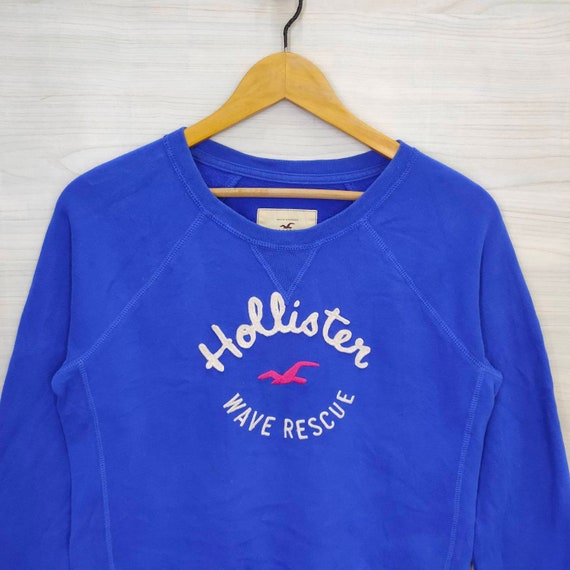 Hollister Wave Rescue Sweatshirt Medium Vintage E… - image 6