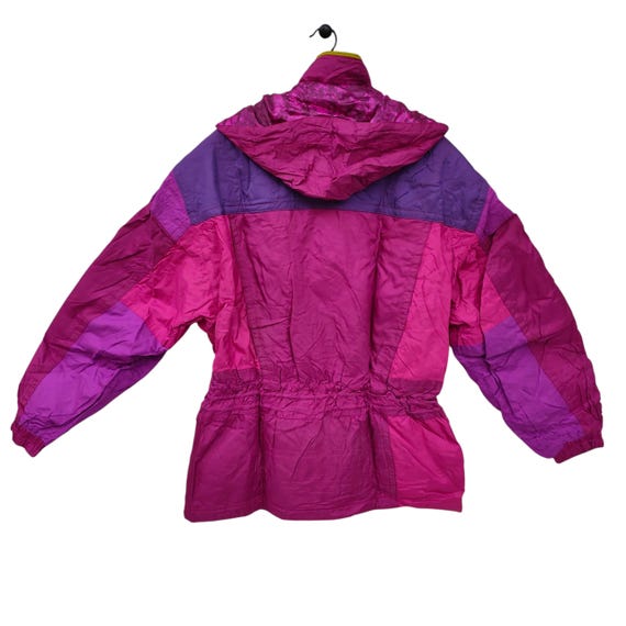 ELLESSE Ski Jacket Medium / Vintage Colorblock Winter Jacket