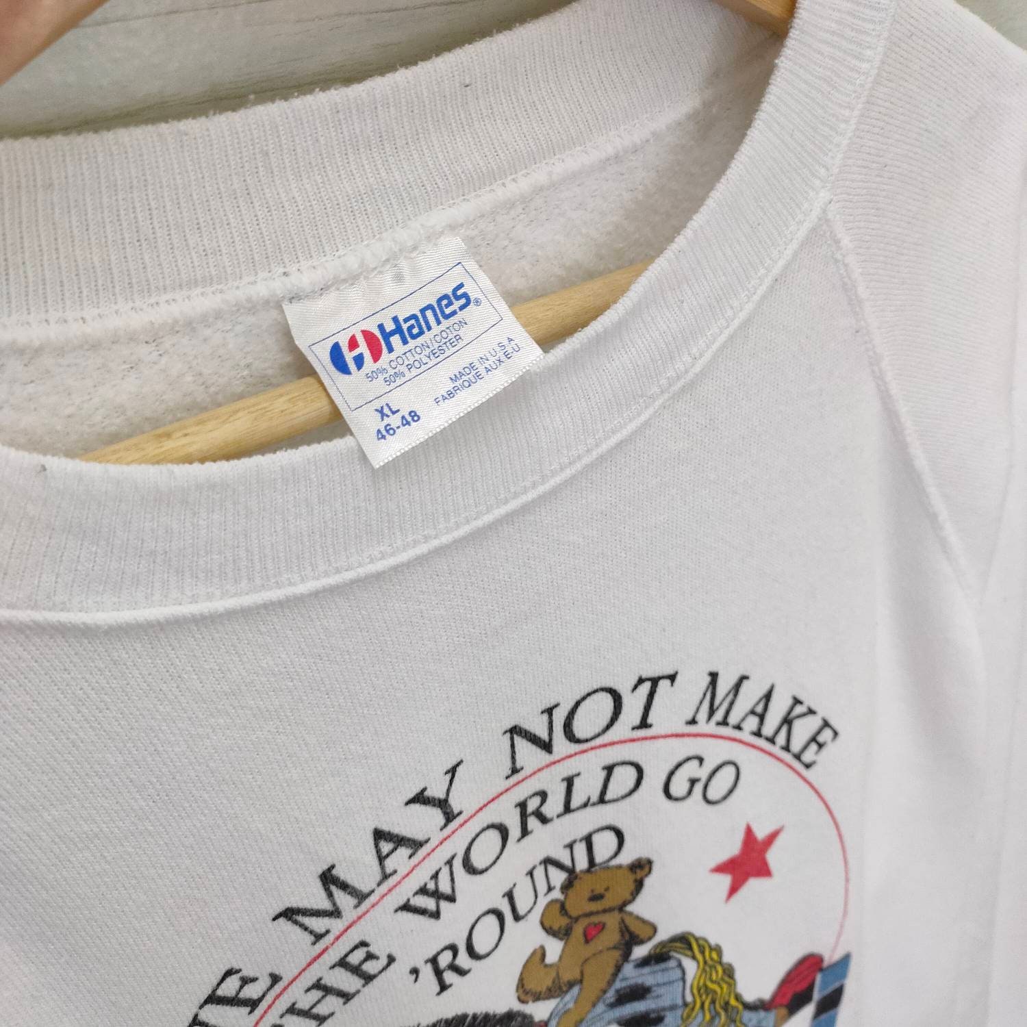 90s Funny Graphic Sweatshirt Environmental Artwear vintage 
