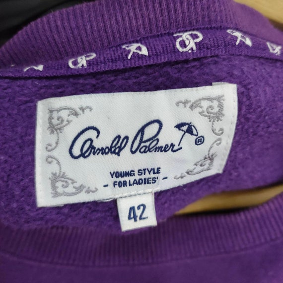 Arnold Palmer Sweatshirt Medium Vintage Embroider… - image 8