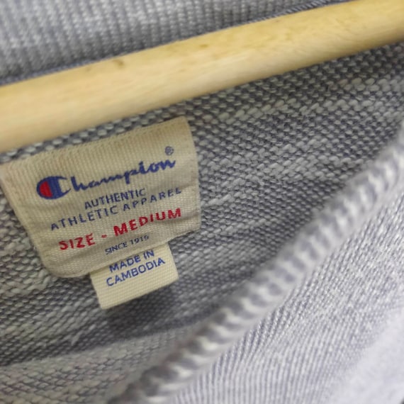 Champion Pullover Top Tee Medium Vintage Champion… - image 4