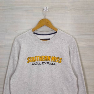 The University of Southern Mississippi Crewneck Medium Vintage Sweatshirt Russell Athletic Miss Volleyball Sweater Jumper Pullover Size M image 2