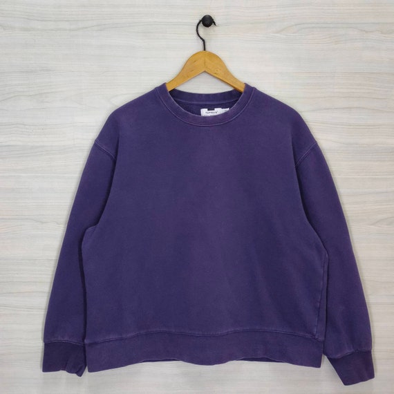 Topman Blank Sweatshirt Vintage Plain Sweater Jum… - image 1