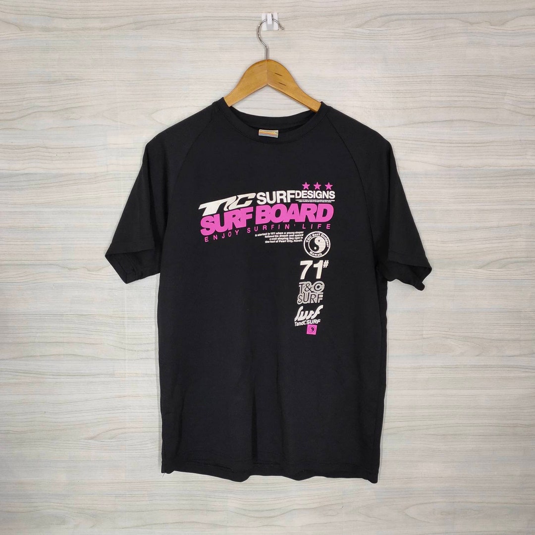 Vintage Town and County Surf Designs T-shirt Jersey T&C