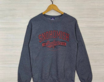 Snohomish Panters Sweatshirt, Y2K MV Sport Crewneck, Snohomish High School Jumper, Football Team Sweater, Small
