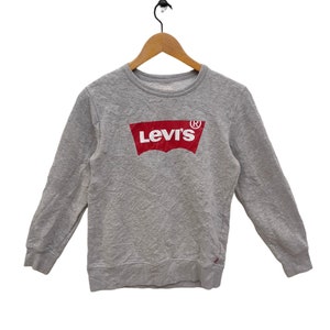 LEVI&#39;S Sweatshirt Crewneck Vintage Levi&#39;s Sweatshirts Sweater Jumper kids size L