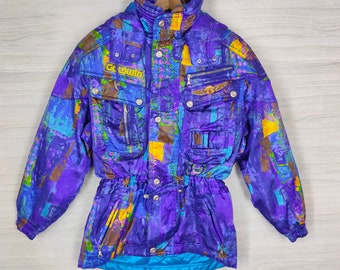 90s Ellesse Made by Goldwin Racing Project Snow Winter Red Color