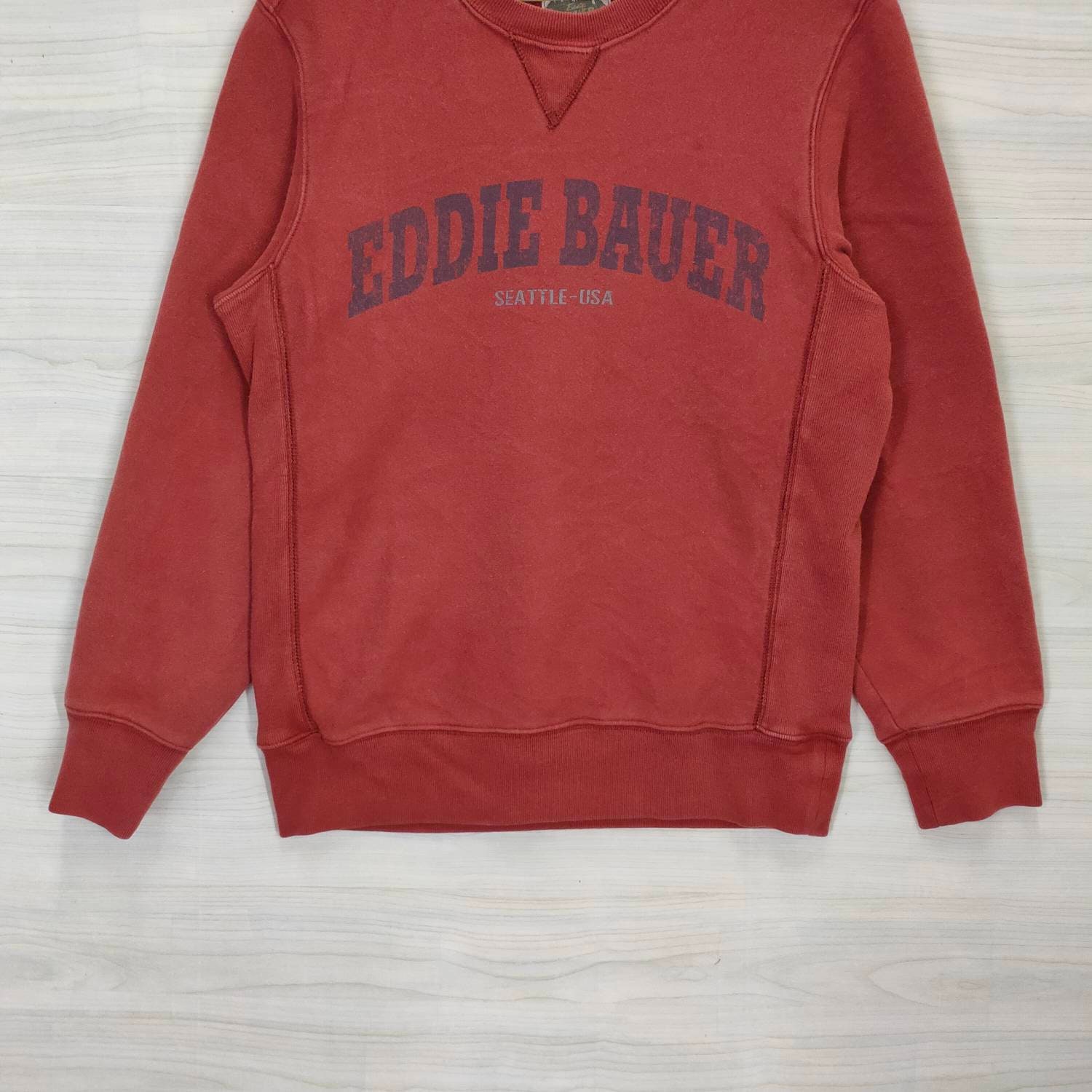 Y2K Eddie Bauer Sweatshirt Small Vintage Settle USA Sweater
