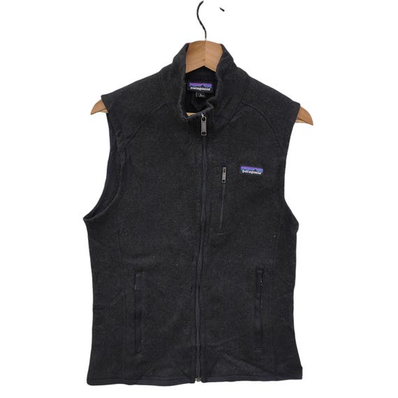 トップス Patagonia - Simple Vest Vintage '98 Patagonia Simple Vest - Black | WAY OUT CACHE