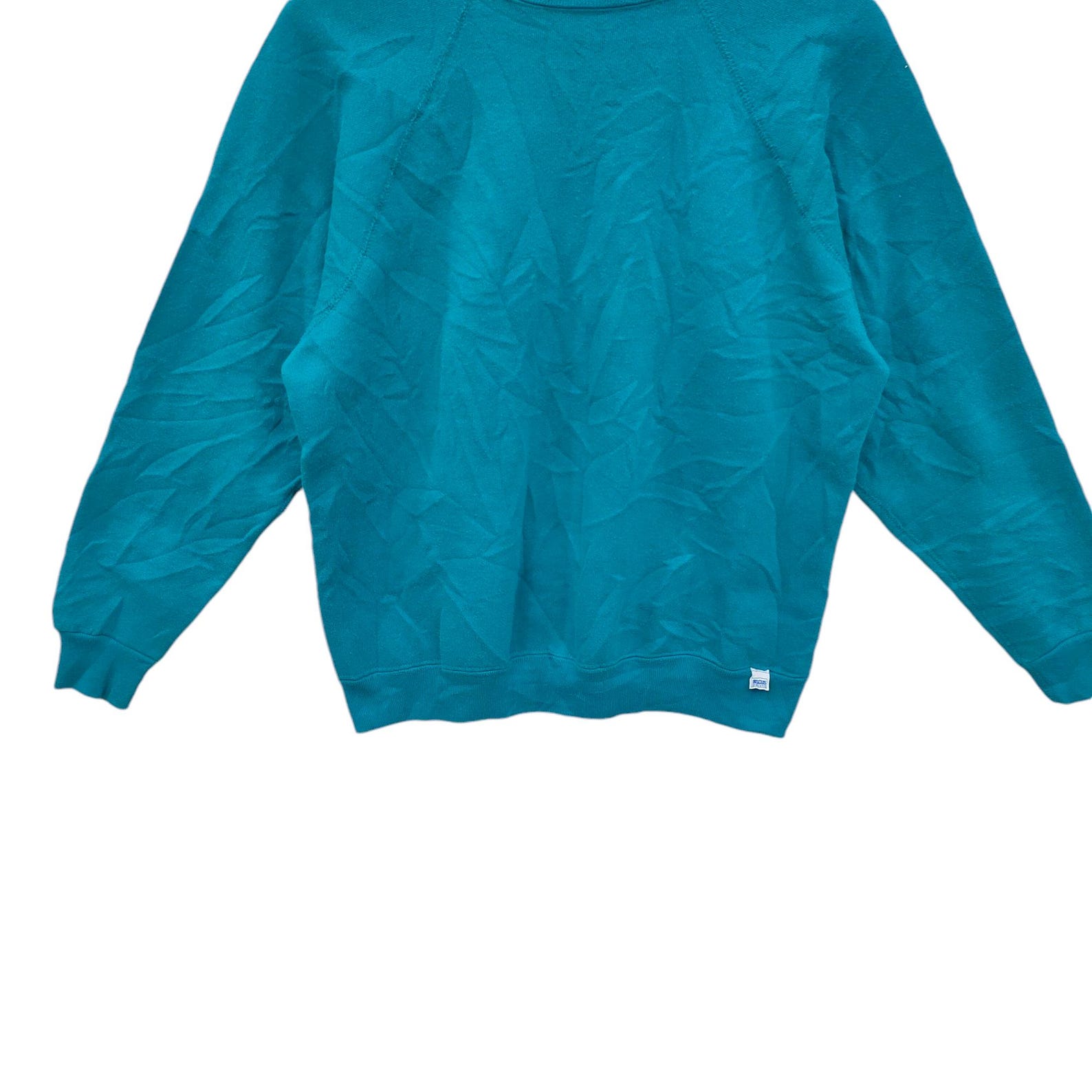 90s Blank Discus Athletic Raglan Sweatshirt Medium Vintage Plain ...