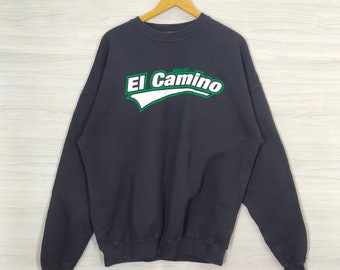 Vintage College House Sweatshirt Jumper Pullover Crewneck Black Size XXL