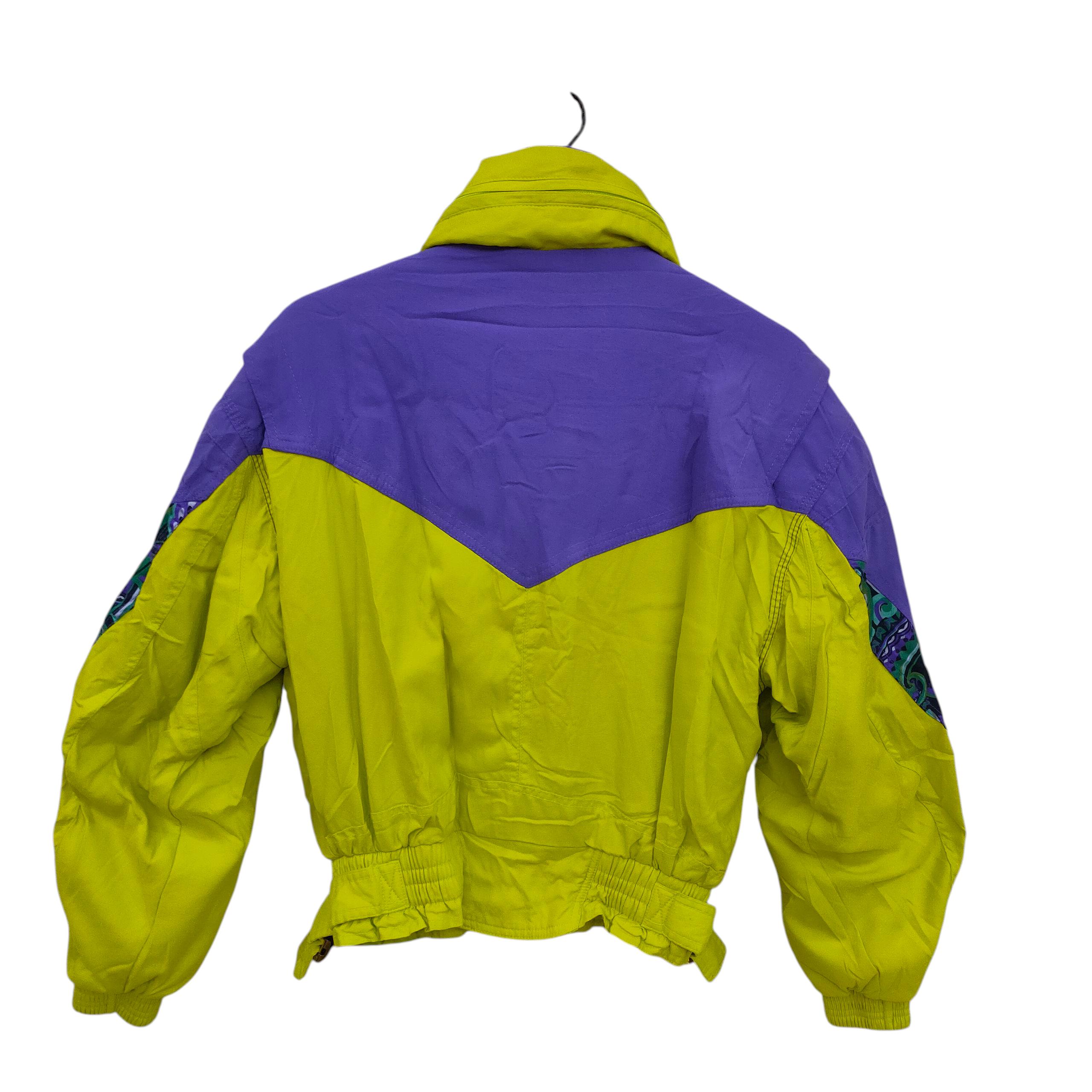 Vintage 90s Mirage Mistral Ski Jacket Medium – Bold Colorblock