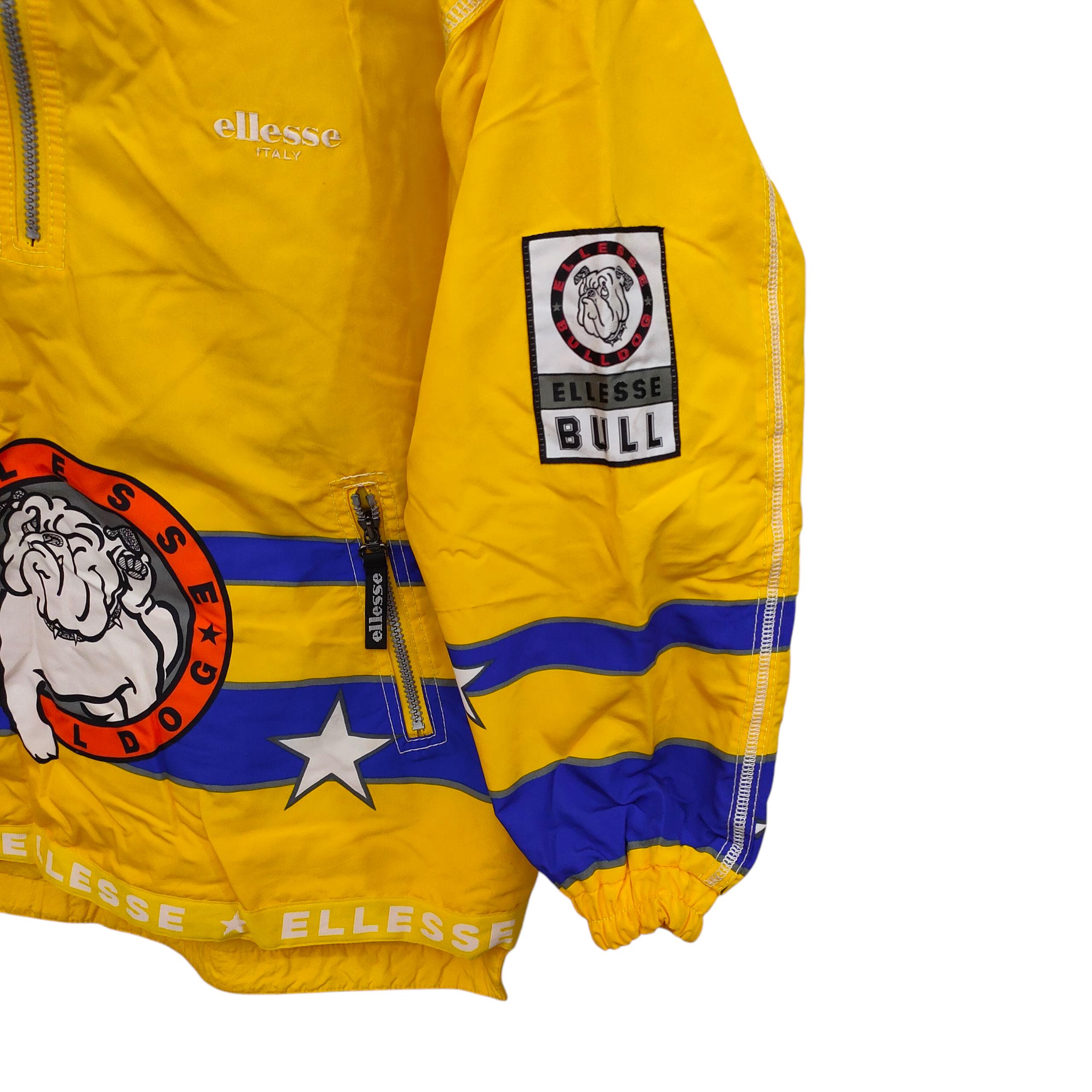ELLESSE Ski Jacket Medium / Vintage Colorblock Winter Jacket