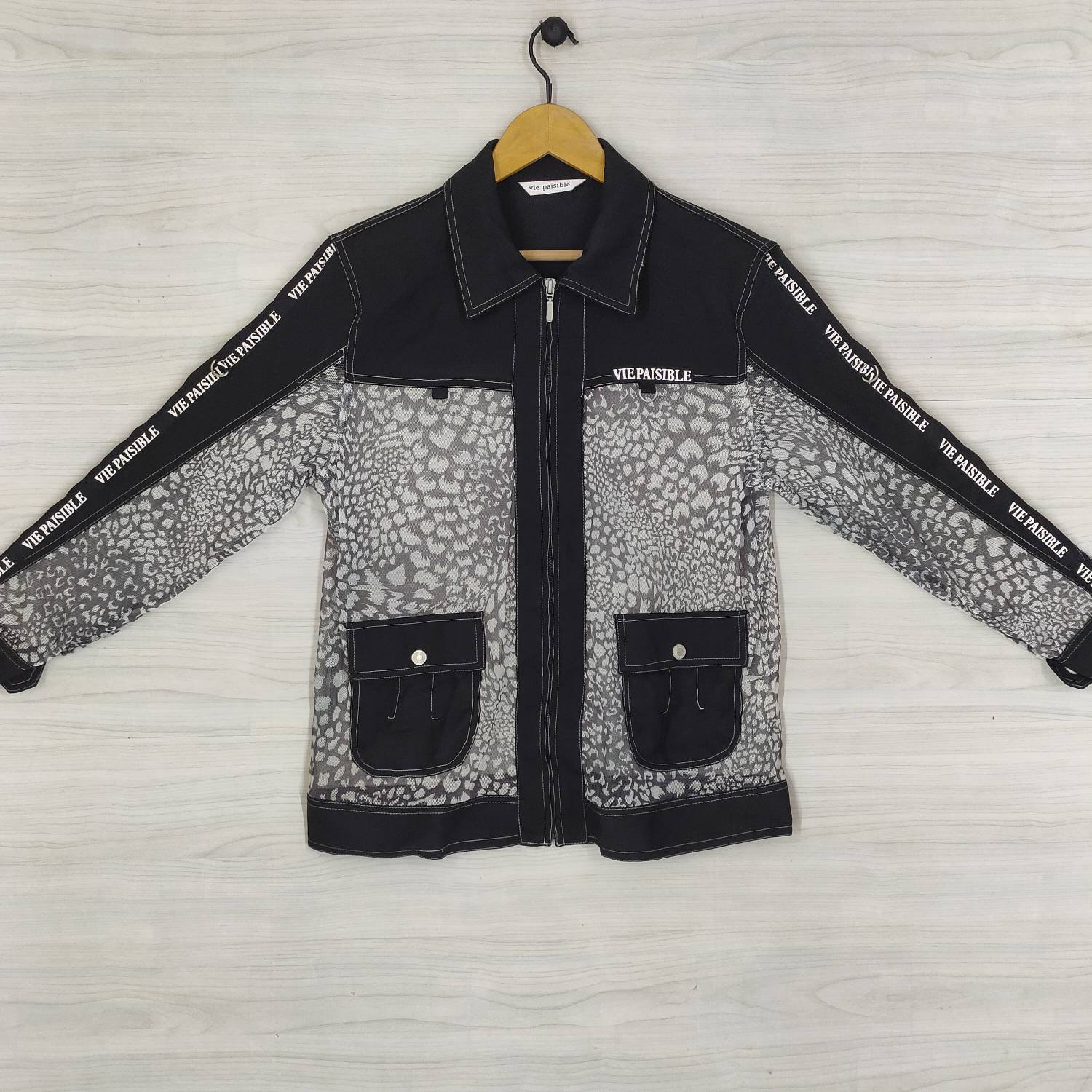 正規タグ付き bibiy ODETTE ZIPPER JACKET 正規タグ付き bibiy ODETTE ZIPPER JACKET