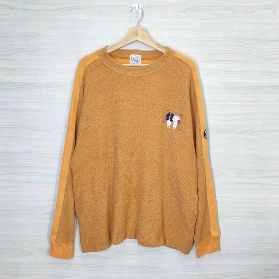 Sina Cova Lupo Di Mare , Vintage Sweater , Designer , Embroidery 