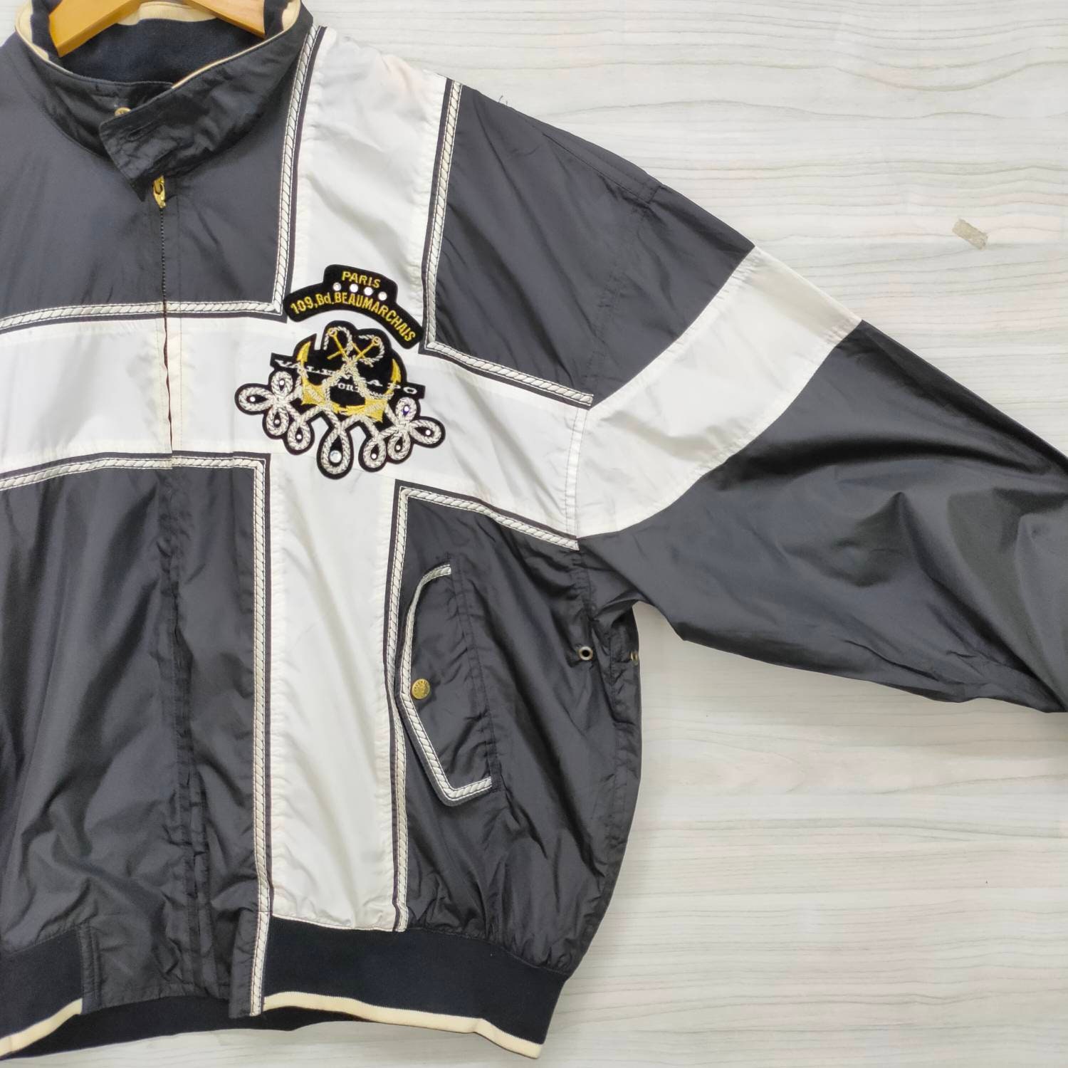 BEAUTY&YOUTH UNITED ARROWS Chester Coats BlackxWhite(Glen