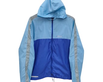 Y2K Color Block Jacket Large Vintage 90s Training Wear Multicolor Jacket Sweater Colorblock jacket Hoodie Size L
