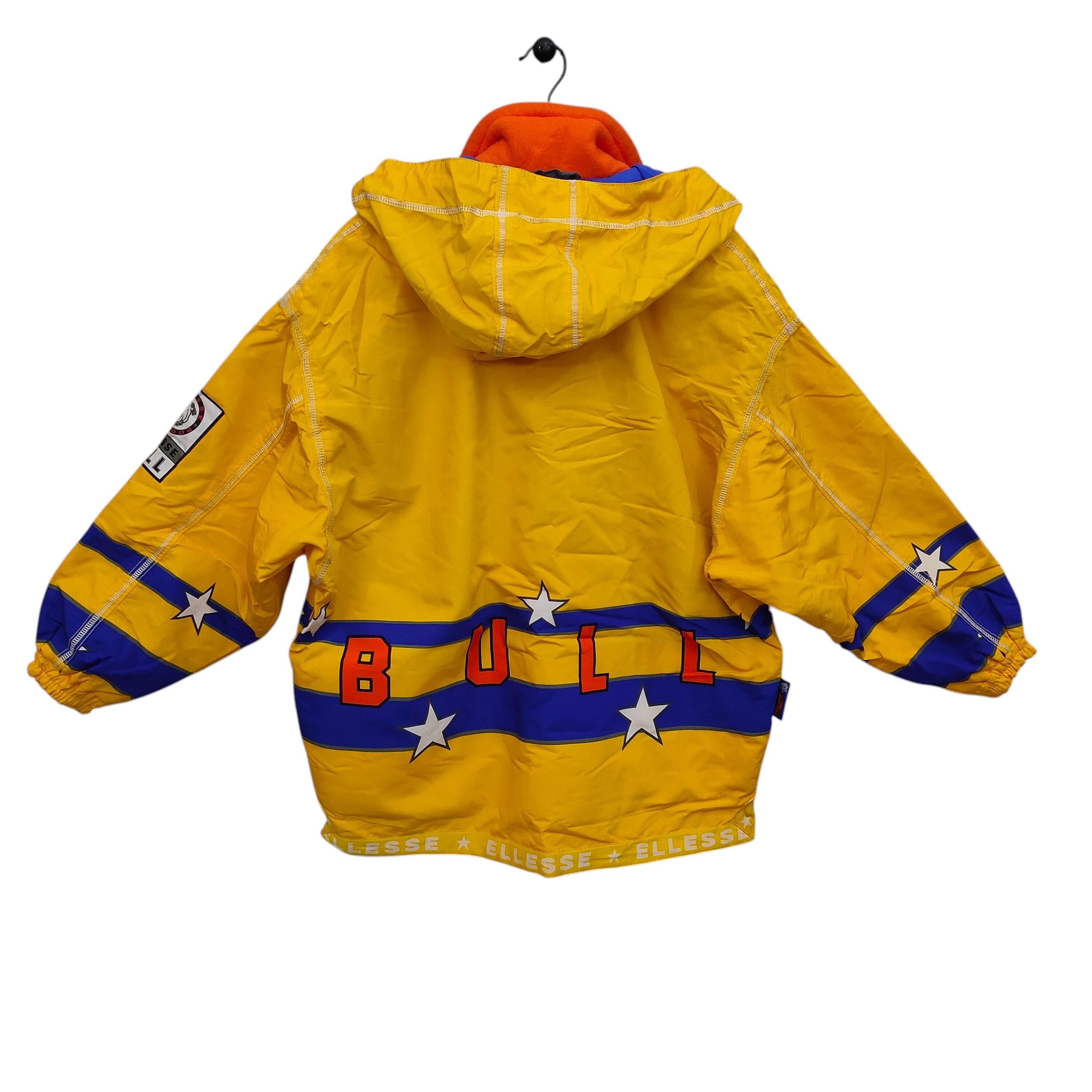 ELLESSE Ski Jacket Medium / Vintage Colorblock Winter Jacket 