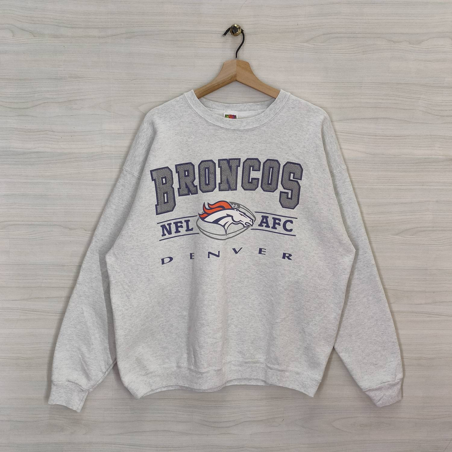 denver broncos crewneck sweatshirt