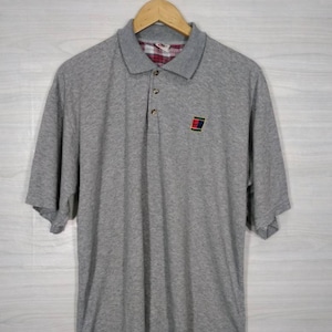 NIKE Andre Agassi Challenge Court Vintage 90s Nike Tennis Polos Shirt