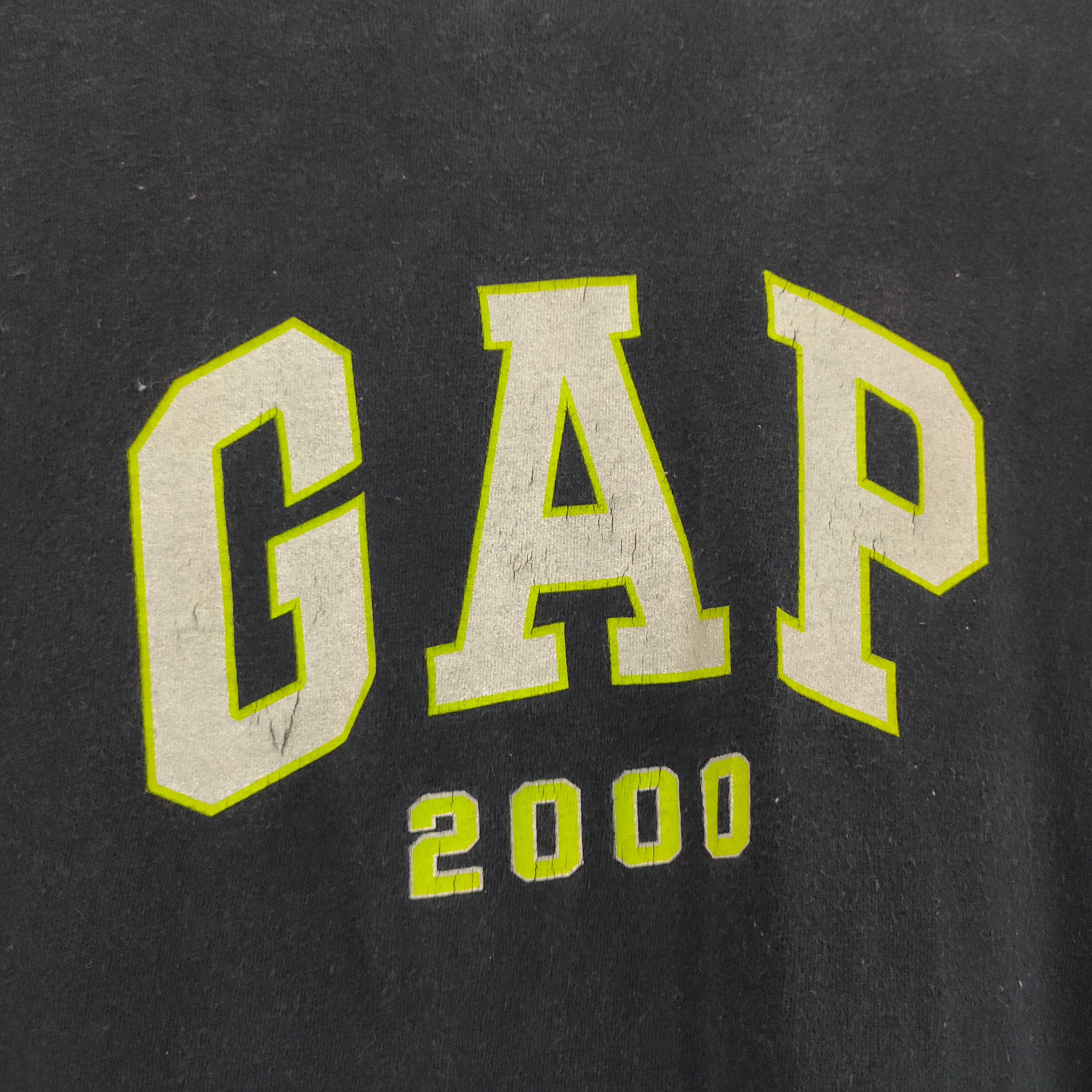 Y2K Gap Long Sleeve Shirt Vintage 2000 Gap Jumper Pullover Black 