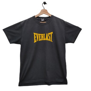 スペシャル 90s EVERLAST プロモ Tシャツ 黒 L Vintage Everlast Shirt Mens Large Black Long Sleeve Graphic