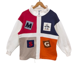 Vintage 80s Grand Slam Munsingwear Penguin Powder Blue Sweater