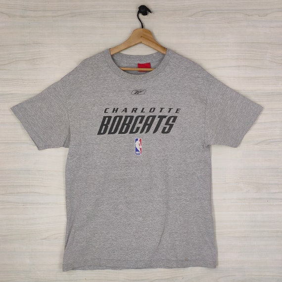 Y2K Charlotte Bobcats Tshirt Medium Vintage Reebo… - image 1