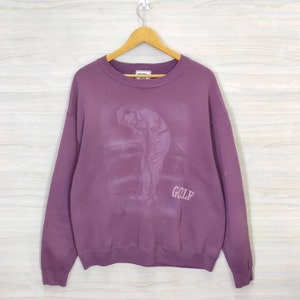 LEE Golfing Crewneck Vintage LEE Golf Sweatshirt Jumper Pullover Mens Size Large