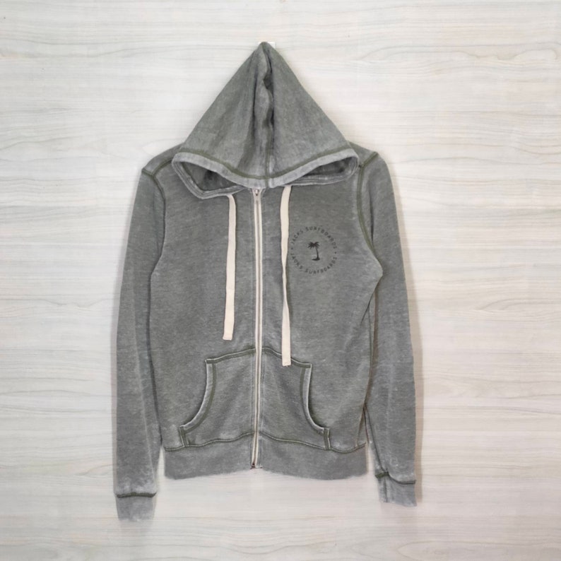 Jacks Surfboards Hoodie Vintage Jacks Surfer Ocean Wave Pattern