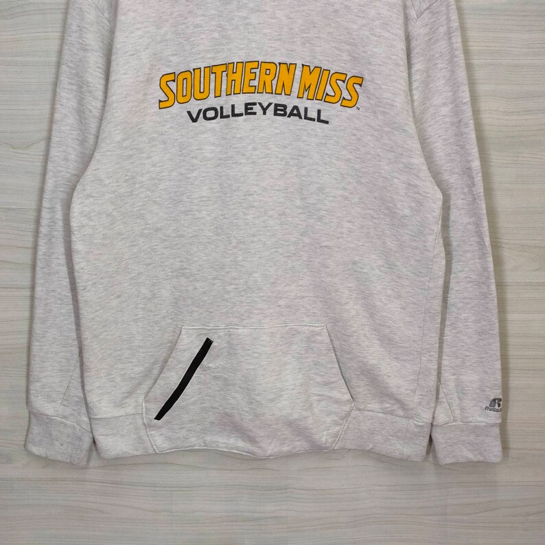 The University of Southern Mississippi Crewneck Medium Vintage Sweatshirt Russell Athletic Miss Volleyball Sweater Jumper Pullover Size M image 3