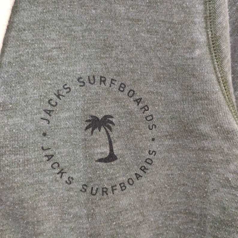 Jacks Surfboards Hoodie Vintage Jacks Surfer Ocean Wave Pattern