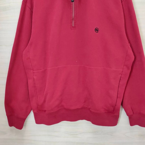 Nautica Sweater Vintage Nautica Half Zip Pullover… - image 3