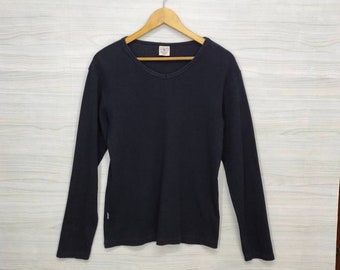 Vintage Avirex usa Long Sleeve shirt Black colour Womens Large