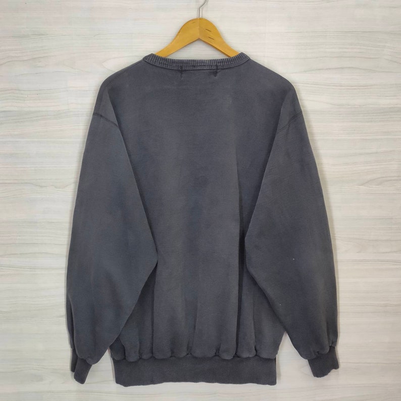 SDI Sweatshirt Black Vintage Sdi Sweater Pullover Lion Jumper | Etsy