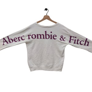 A&F Sweatshirt Small, Vintage Abercrombie and Fitch Sweater Crewneck Jumper Pullover Size S