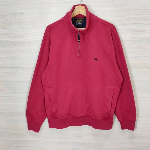 Nautica Sweater Vintage Nautica Half Zip Pullover… - image 1