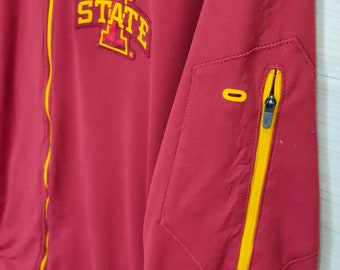 Nike Track Zip up Large Vintage Style Cardinal Iowa State Nike Track Zip up Large Vintage Style Cardinal Iowa State