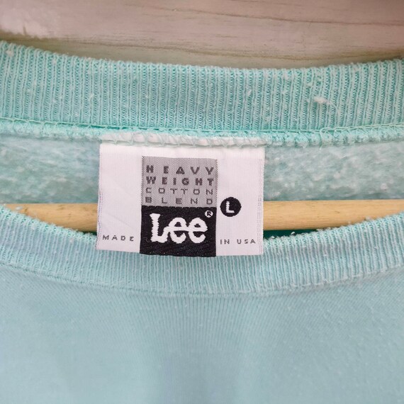 90s Maine Crewneck Medium Vintage Lee Sweatshirt … - image 8