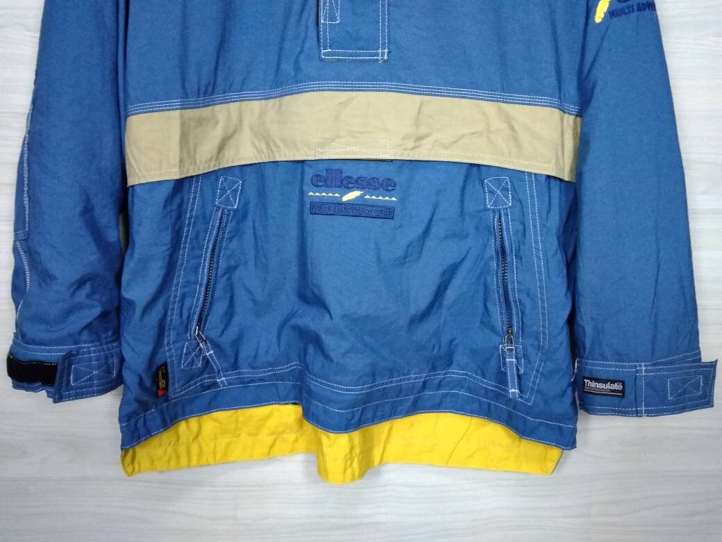 ELLESSE Hoodie Jacket Vintage 90's Goldwin Snow Jacket