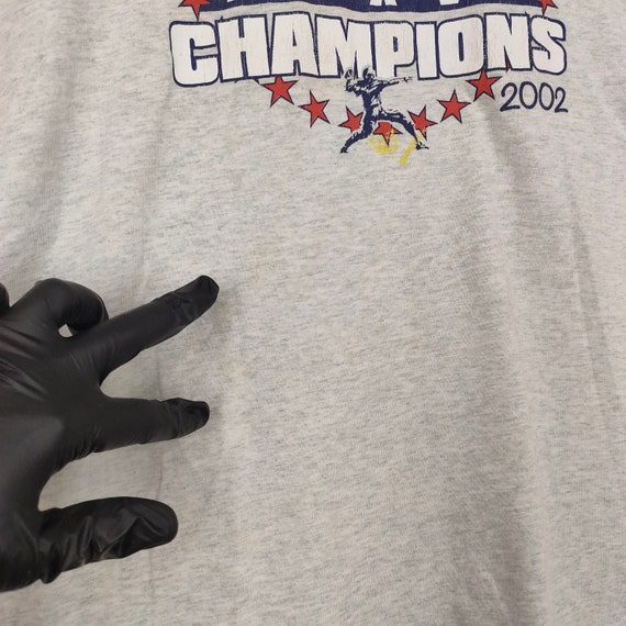 Y2K New England Patriots Tshirt X-Large Vintage 2… - image 8