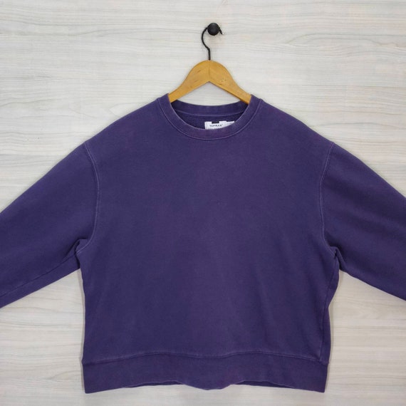 Topman Blank Sweatshirt Vintage Plain Sweater Jum… - image 2