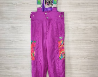 Pantalones de nieve PHENIX Mono de esquí Traje de invierno Color rosa Ropa de esquí Talla M Cintura media 26-34