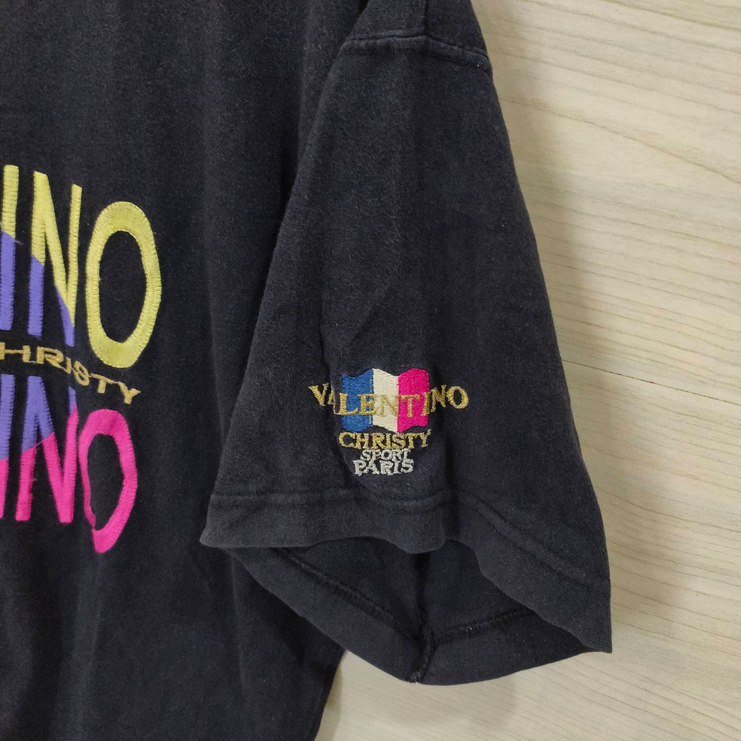 Vtg Valentino Christy Top Tee Large Vintage Valentino Christy