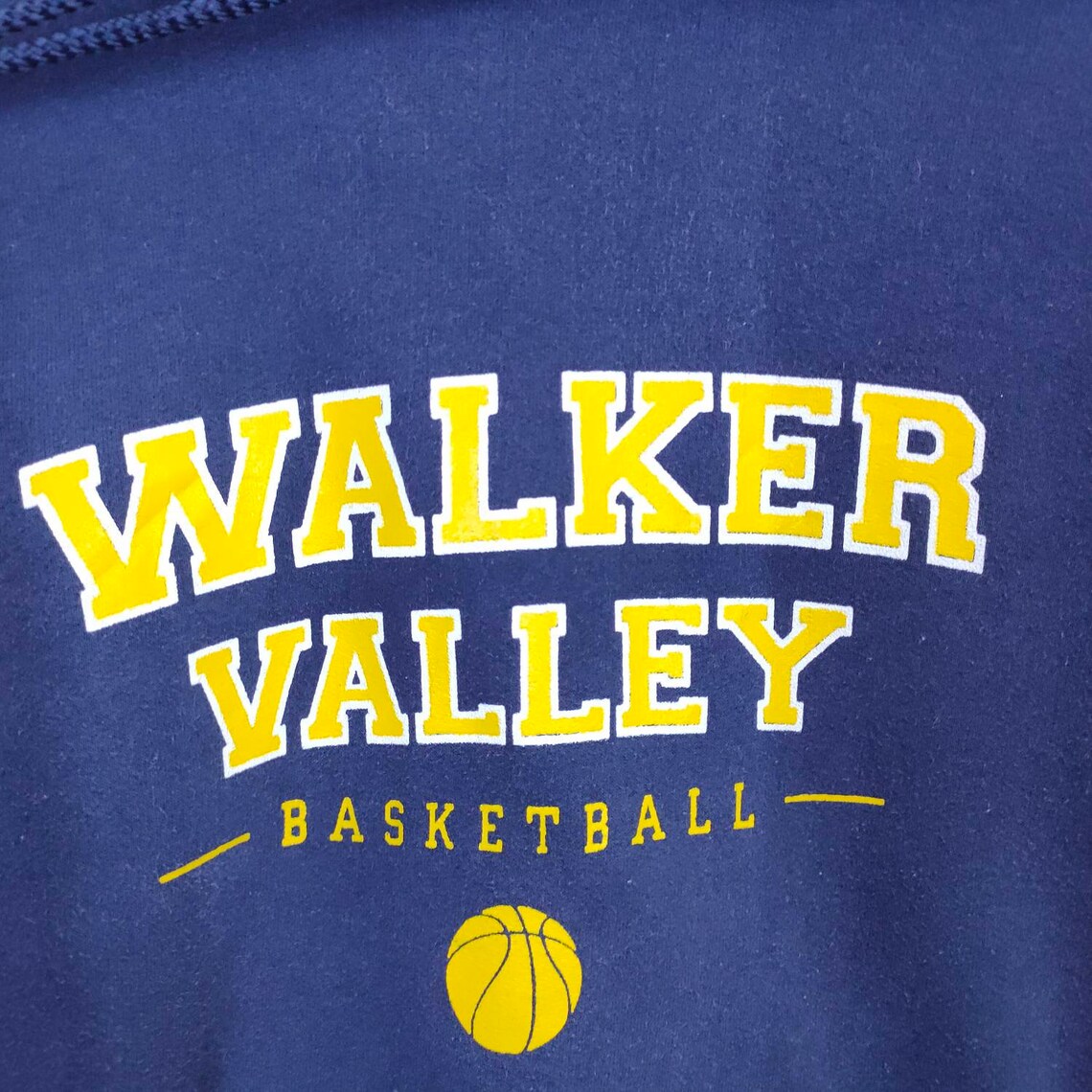 Walker Valley Basketball Hoodie Navy Blue Walker Valley Sweatshirt