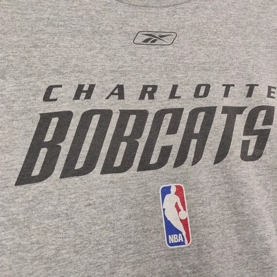 Y2K Charlotte Bobcats Tshirt Medium Vintage Reebo… - image 6