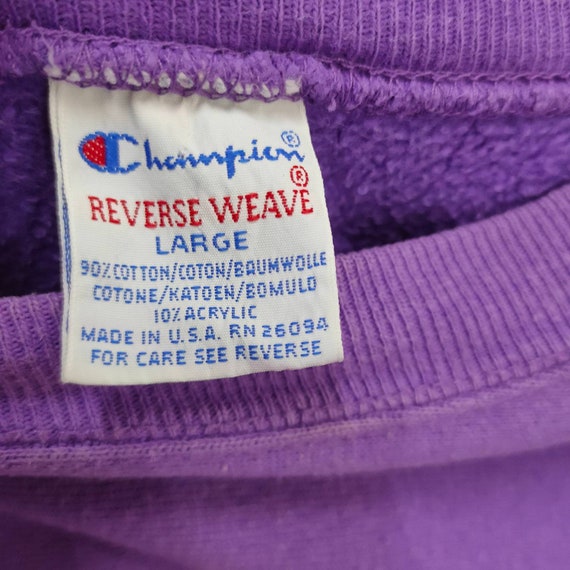 Vintage 90s Champion Sweatshirt, Champion Reverse Weave,made Vintage 90s Champion Sweatshirt, Champion Reverse Weave,made