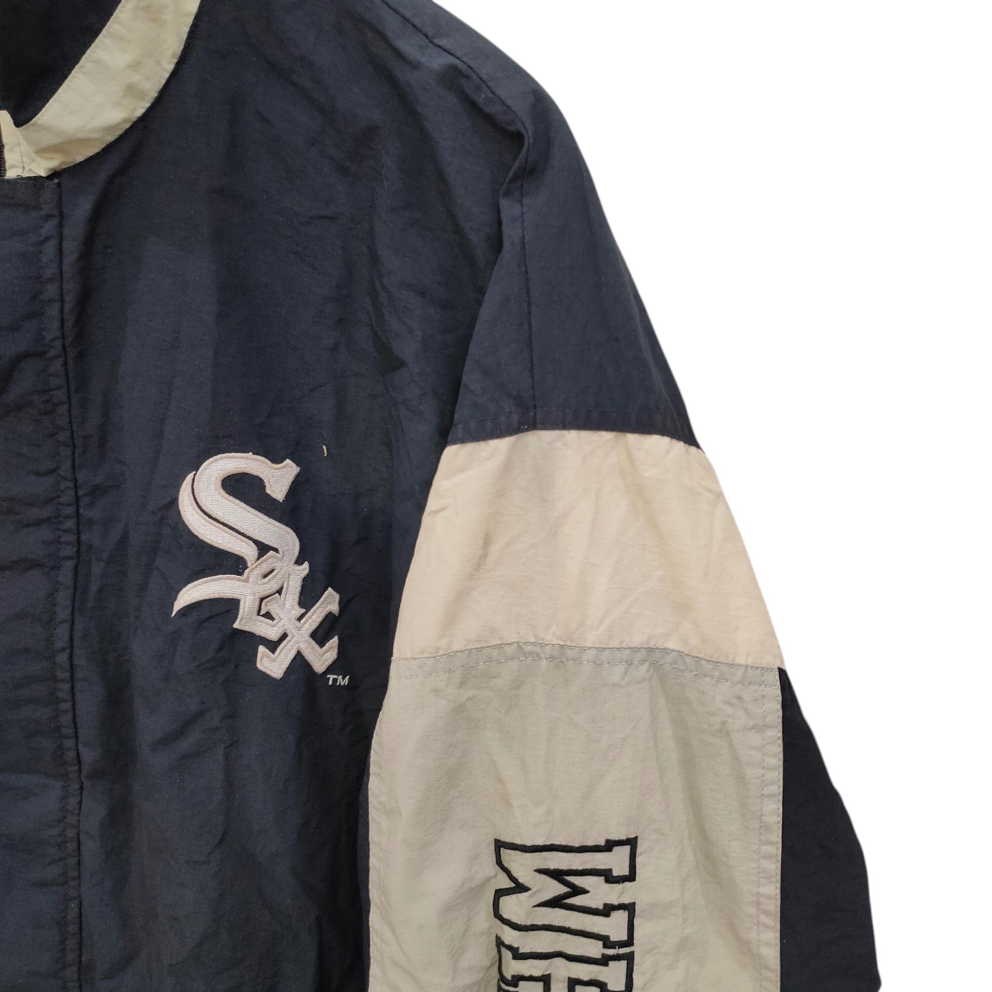 90s Chicago White Sox Windbreaker X-large Vintage MLB Zipper