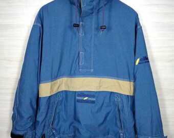 ellesse スノーウエア ボルドー×イエロー サイズL セットアップ. ELLESSE Hoodie Jacket Vintage 90's Goldwin Snow Jacket